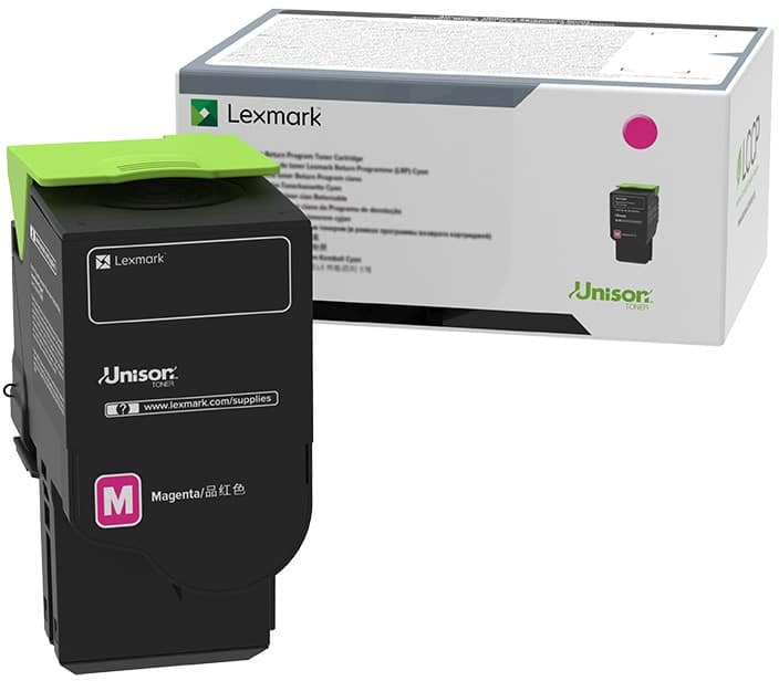 Toner Lexmark LEX78C2XME D'origine Magenta