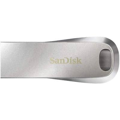 SanDisk USB 3.0 USB-Stick Ultra Luxe 128 GB Silber