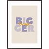 Paperflow Wandbild "Think bigger" 300 x 400 mm