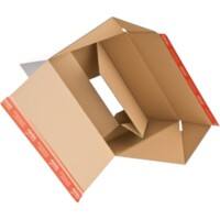 Caisse en carton ColomPac Carton ondulé 223 (l) x 312 (p) x 224 (h) mm Brun 10 unités