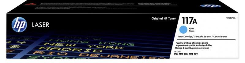 Toner HP D'origine W2071A Cyan