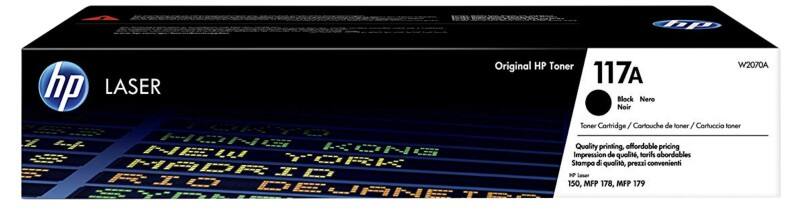 HP 117A Original Tonerkartusche W2070A Schwarz