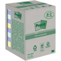 Sticky Notes Lot de 1600 feuilles de notes autocollantes autocollantes pour  bureau, école, maison (38 x 50 mm, 8 couleurs) : : Fournitures de  bureau