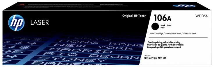 Toner HP D'origine W1106A Noir