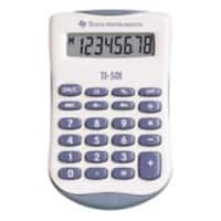 Texas Instruments Taschenrechner TI-501 55 mm Blau, Weiss 90 x 55 x 10 mm