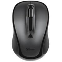 Souris sans fil Trust Siero Silencieux Capteur optique Ambidextre USB-A Micro récepteur Noir