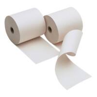 Rouleau de caisse Niceday Thermal 48 g/m² 80 mm x 70 mm x 12 mm x 75 m Blanc 10 Rouleaux