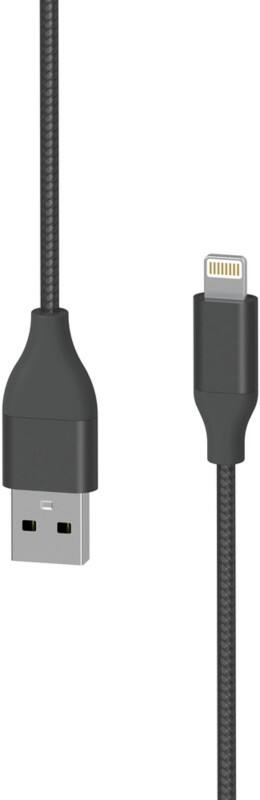 Câble de charge XLayer USB A Male Apple Lightning 1.5 m Noir