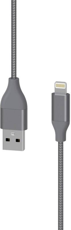 Câble USB vers Lightning XLayer USB-C Mâle Apple Lightning 1,5 m Gris