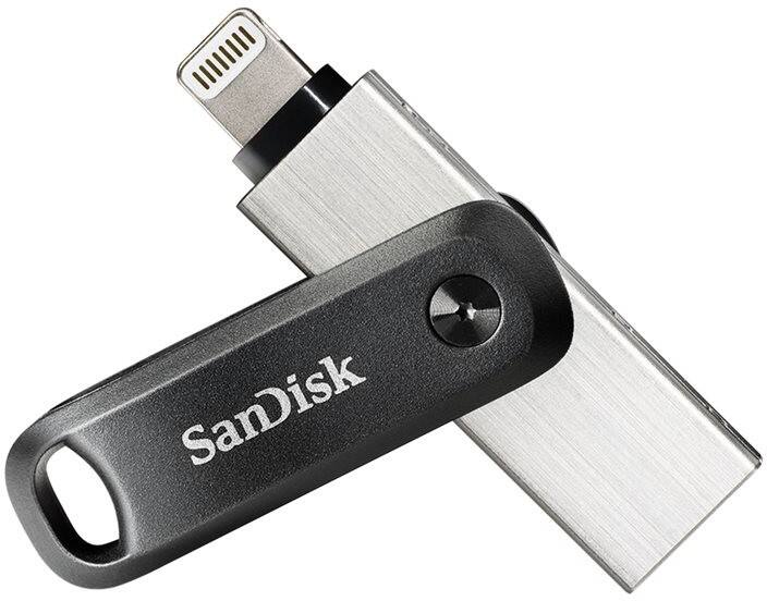 Clé USB SANDISK 776699 128 Go Argenté, noir