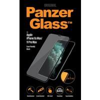 PanzerGlass Bildschirmschutz iPhone XS Max/11 Pro Kristallklar, Schwarz