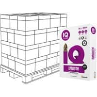Papier imprimante IQ Selection Smooth A4 80 g/m² Lisse Blanc 240 Paquets de 500 Feuilles