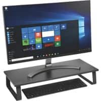 Kensington Extrabreiter Monitorständer K55726EU Bis zu 32” 600 x 260 x 120 mm Schwarz