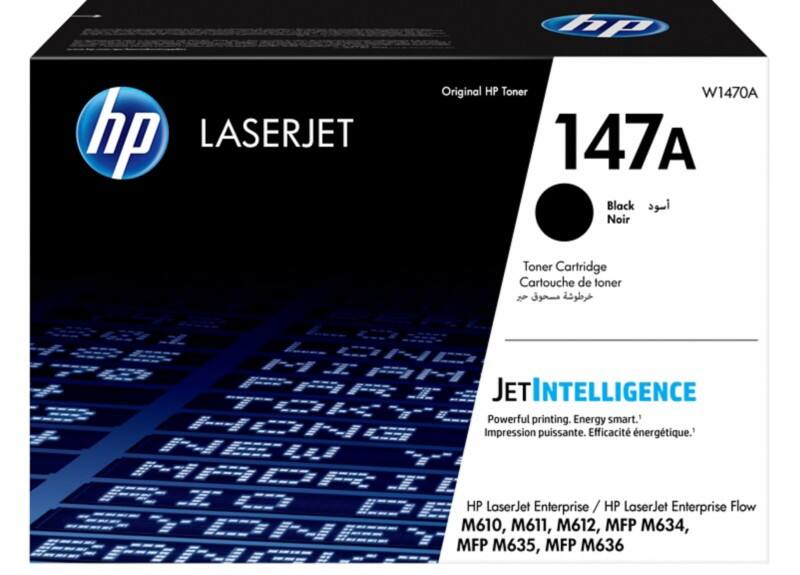 Toner HP W1470A D'origine Noir