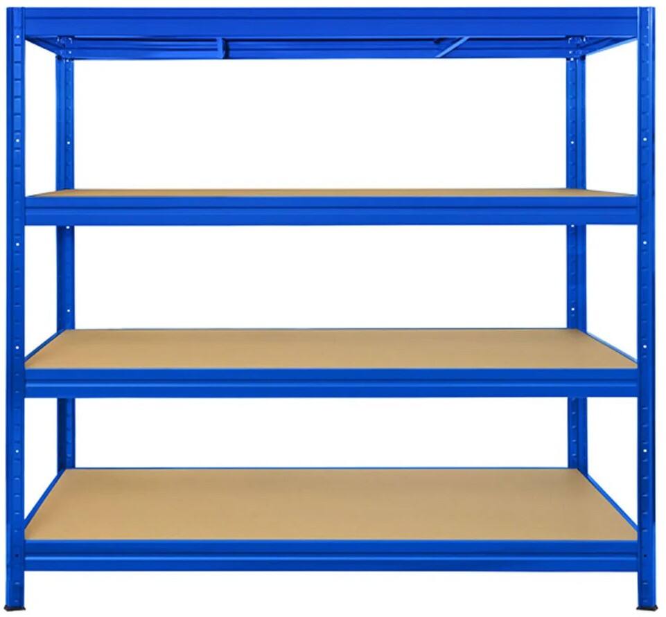 MAMMUT Weitspannregal 4 Fachböden Stahlblech 1.500 x 800 x 2.000 mm Blau