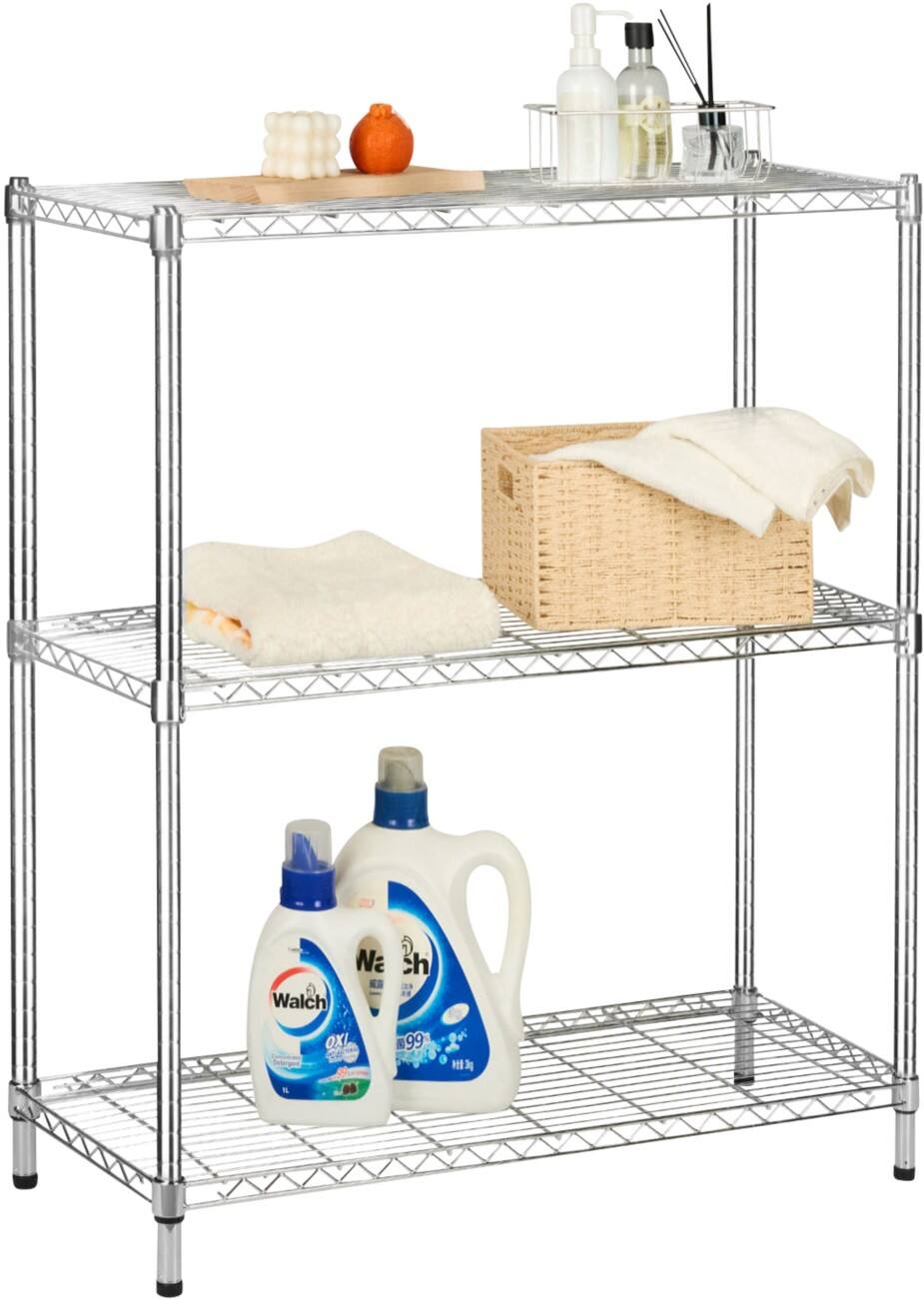 Étagère grillagée MAMMUT Acier 3 compartiments 600 x 350 x 900 mm