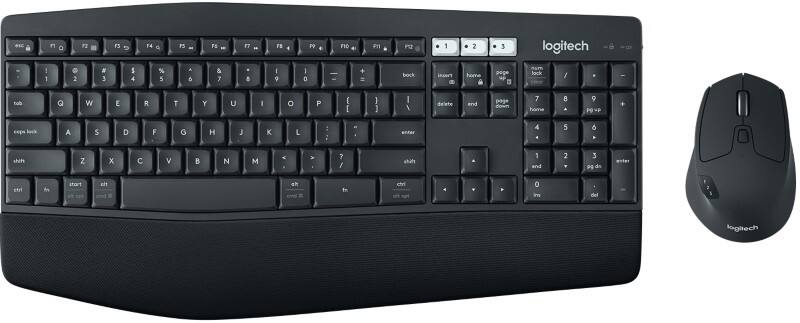 Clavier et souris Logitech MK850 Sans fil QWERTZ (DE) Noir