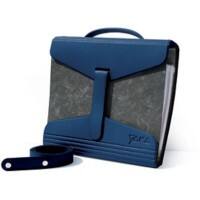 YAKA Ordnertasche PVC Blau 2 Stück