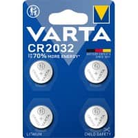 Piles électroniques VARTA CR2032 4 Unités