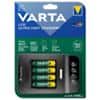 VARTA Chargeur de pile Ultra Fast et 4 piles AA rechargeables