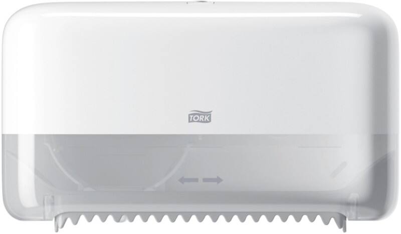 Tork Toilettenpapierspender T7 Twin Kernlos Mittelgross