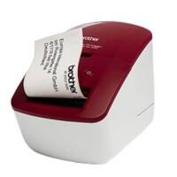 Imprimante d'étiquettes thermique Brother QL-600R Rouge
