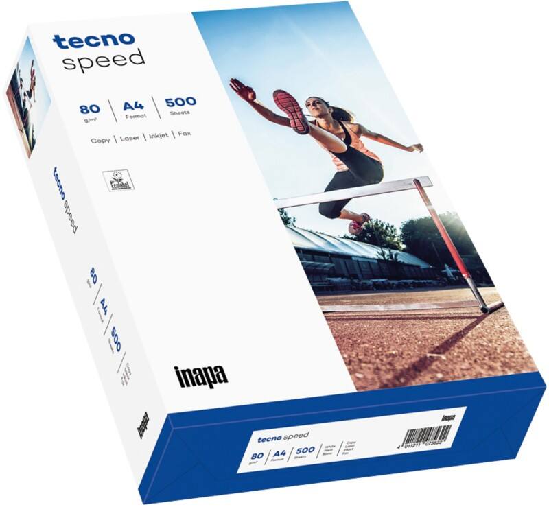 Papier imprimante tecno Speed A4 80 g/m² Blanc 500 Feuilles