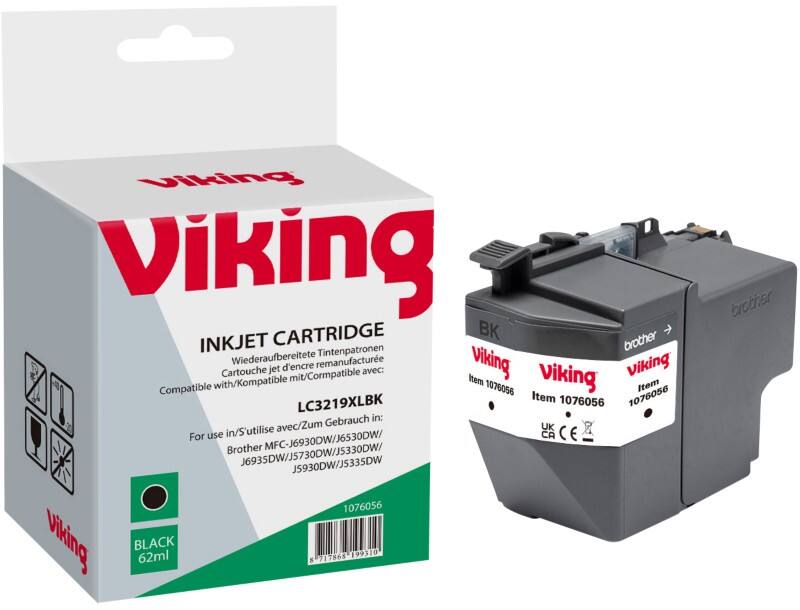Viking LC3219XLBK Kompatibel Brother Tintenpatrone Schwarz