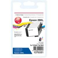 Viking 29XL Kompatibel Epson Tintenpatrone C13T29964012 Schwarz, Cyan, Magenta, Gelb Multipack 4 Stück