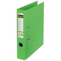 Bene No.1 Power Ordner A4 50 mm Grün Pappkarton Hochformat Kohlenstoffneutral, Recyclingkarton 100%