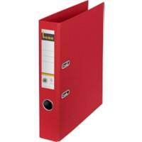 Classeur à levier Bene Étroit No.1 A4 52 mm Rouge 2 Anneaux 301600 RT Carton Lisse Portrait Recyclé