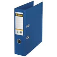 Bene No.1 Power Ordner A4 80 mm Blau Pappkarton Hochformat Kohlenstoffneutral, Recyclingkarton 100%