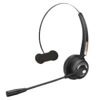 Media Range Kabelloses Headset MROS305 Bluetooth mit Mikrofon Schwarz