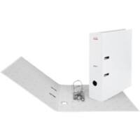Classeur à levier Biella 80 mm Blanc 2 anneaux 0103418.01 PP (Polypropylène) 20 Unités