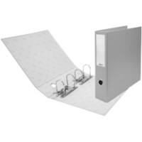 Classeur Biella 80 mm Gris 2 anneaux 0120428,00 PP (Polypropylène) 8 Unités