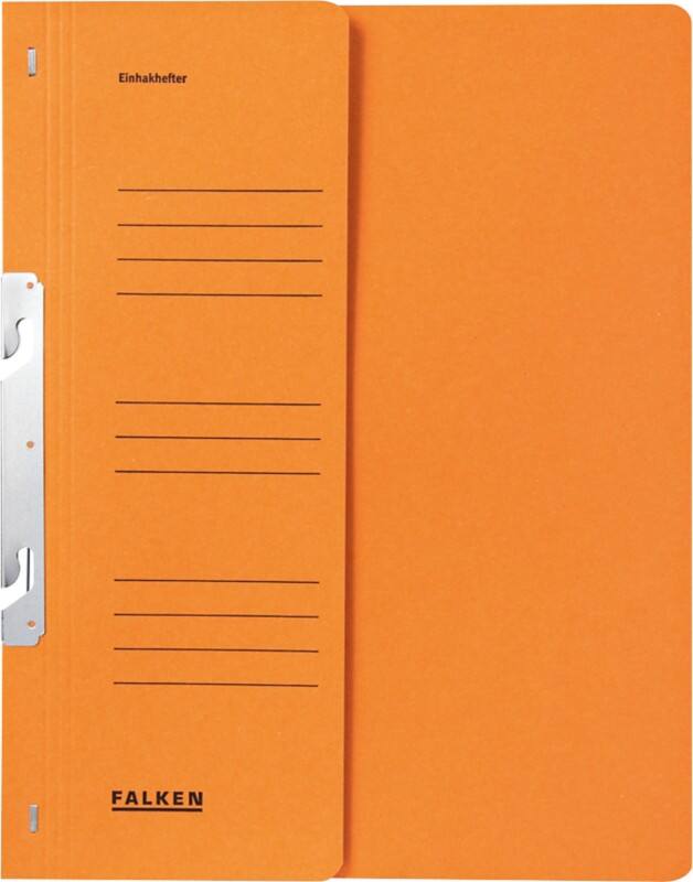 Chemise à crochets Falken A4 Orange Manila