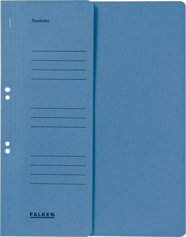 Farde à œillets Falken A4 Bleu Manila