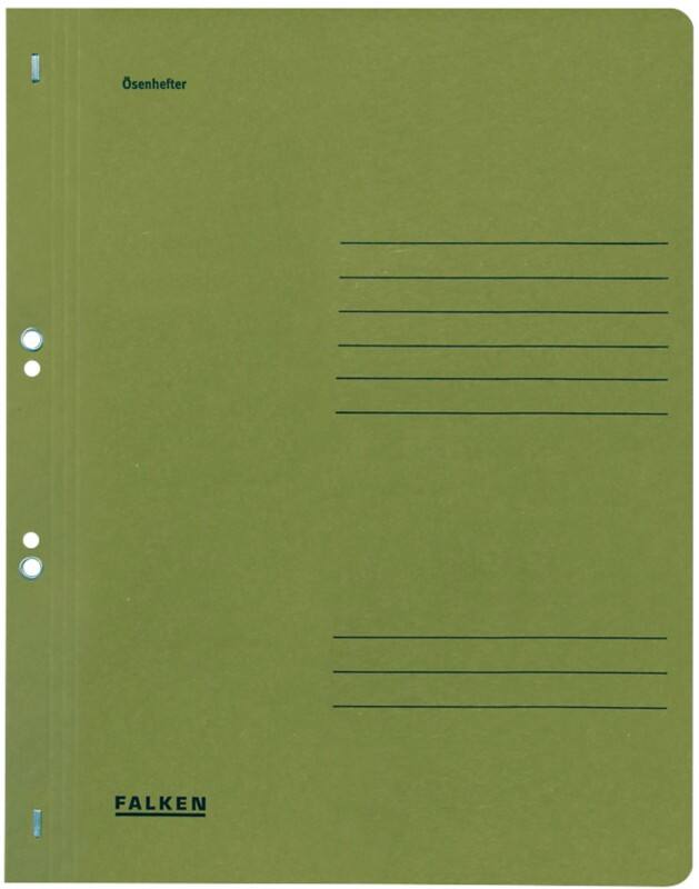 Farde à œillets Falken A4 Vert Manila