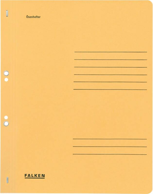 Falken Ösenhefter 80000565001F A4 Manila 24 (B) x 32 (H) cm Elfenbein