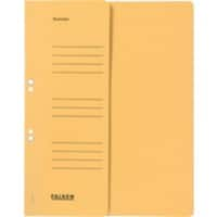 Farde à œillets Falken A4+ carton Beige avec demi couverture avant 24 x 30,5 cm