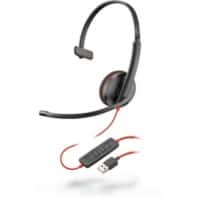 Plantronics C3210 Verkabelt Mono Headset Auf dem Ohr USB Ja Schwarz