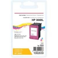 Cartouche jet d’encre Office Depot compatible HP 304XL Cyan, magenta, jaune