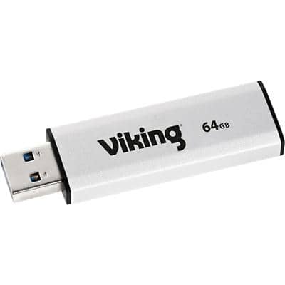 Clé USB 3.0 Viking Flash Drive OFD1083098 64 Go Argenté