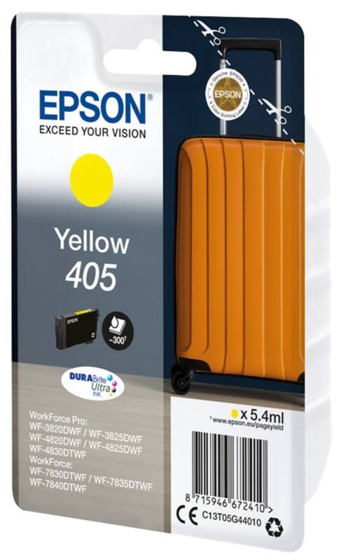 Epson 405 Original Tintenpatrone C13T05G440 Gelb