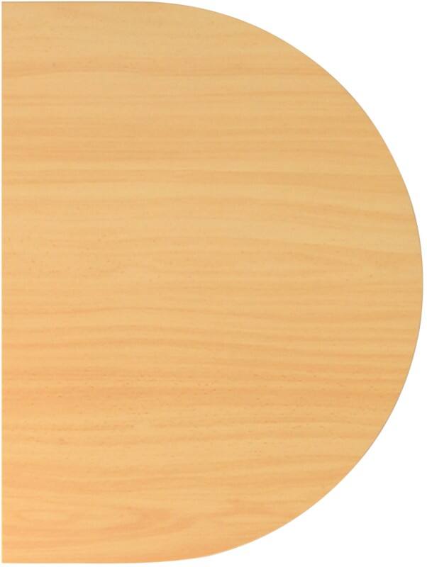 Extension de bureau Hammerbacher VHA60 Hêtre/Aluminium