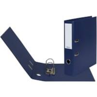 Biella Ordner Recycolor 0104437.05 DIN A4 70 mm Papier 2 Ringe Strong-Mechanik Blau Pack mit 10 Stück