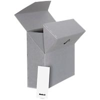 Biella Archiv Box Montiert A4 Grau Pappe 27 x 33 x 10 mm 10 Stück