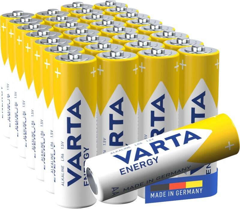 Varta Batterien Energy AA Packung 30 Stück