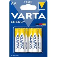 Piles VARTA Energy AA Paquet de 6