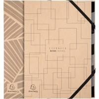 Dossier extensible Exacompta A4 Marron
